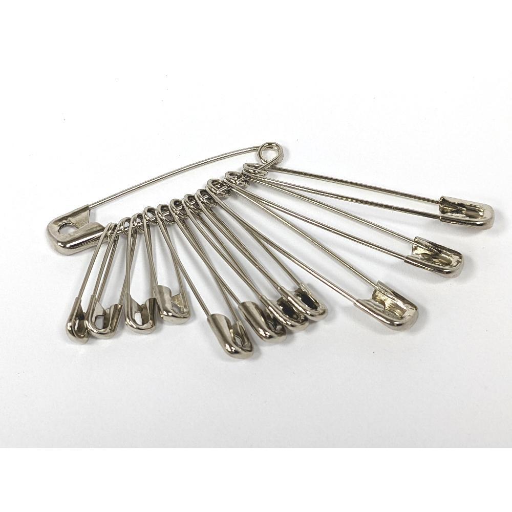 Prym 38 mm Safety Pins with Coil, Silver
