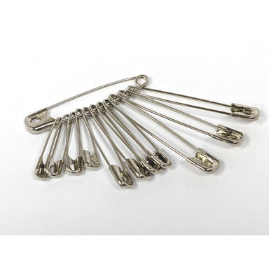 60 Pcs Safety Pins 55mm Gold Safety Pins Strong Nickel Plated Stainless Steel Large Safety Pins for Clothes Sewing and Pinning