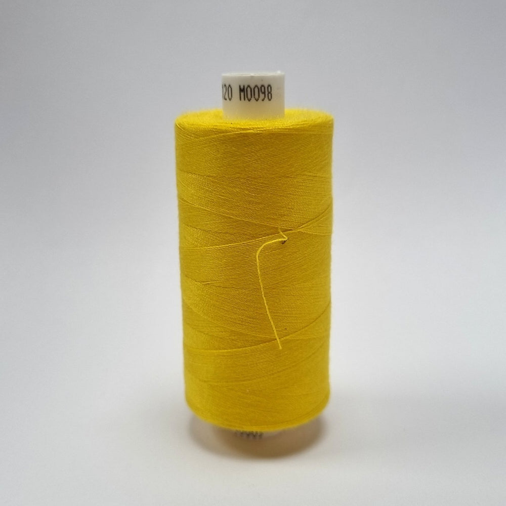Moon Thread, Yellow, 1000 yard reels 99p from Jaycotts Sewing Supplies