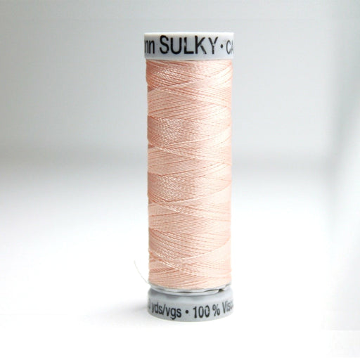 Sulky Rayon 40 Embroidery Thread 1017 Pastel Peach from Jaycotts Sewing Supplies