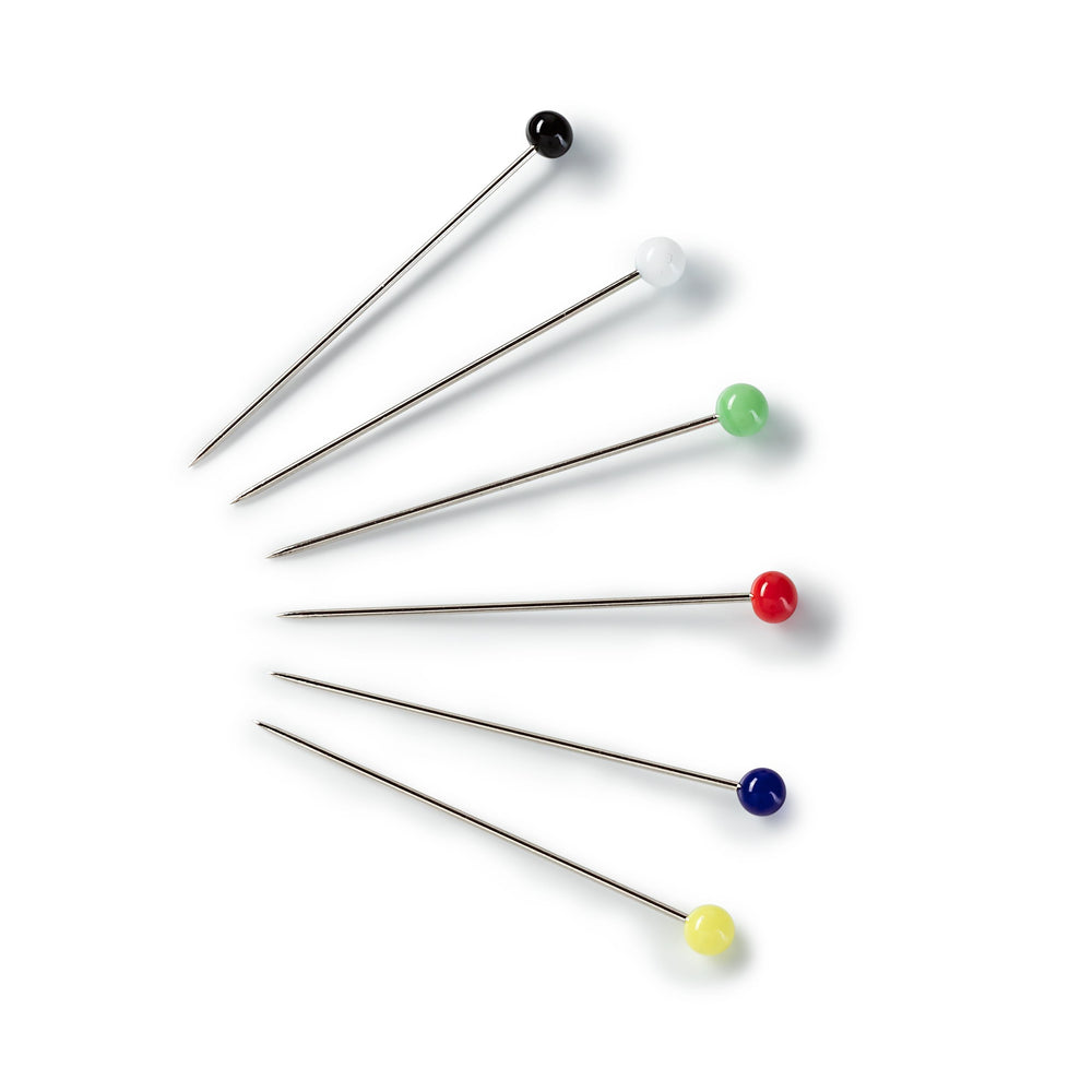 Prym Glass-Headed Pins, 20g packs from Jaycotts Sewing Supplies