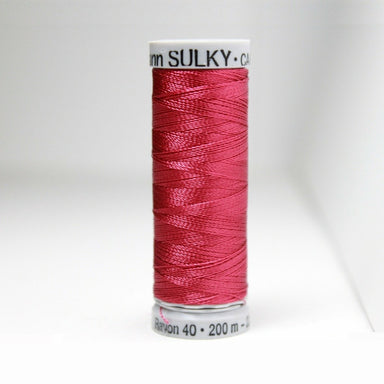 Sulky Rayon 40 Embroidery Thread 1034 Burgundy from Jaycotts Sewing Supplies