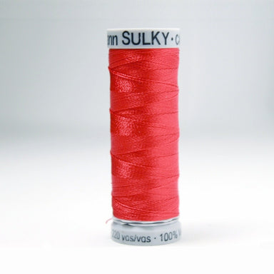 Sulky Rayon 40 Embroidery Thread 1037 Candy Red from Jaycotts Sewing Supplies