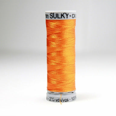 Sulky Rayon 40 Embroidery Thread 1065 Orange Yellow from Jaycotts Sewing Supplies