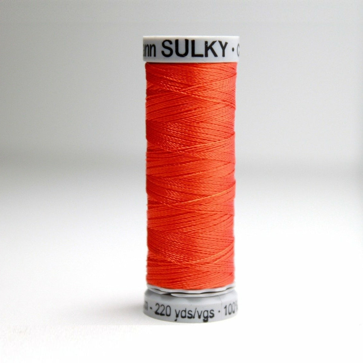 Gutermann Sulky Rayon 40 Embroidery Thread #1078 Tangerine — jaycotts ...