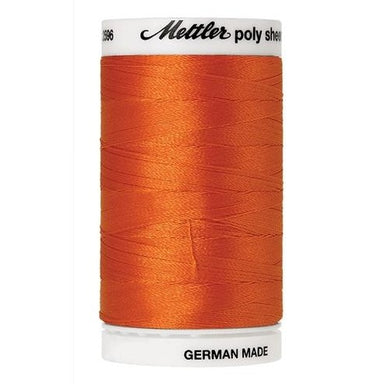 Polysheen Embroidery Thread 800m #1102 Pumpkin from Jaycotts Sewing Supplies