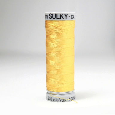 Sulky Rayon 40 Embroidery Thread 1124 Dark Yellow from Jaycotts Sewing Supplies