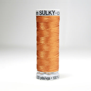 Sulky Rayon 40 Embroidery Thread 1126 Copper from Jaycotts Sewing Supplies