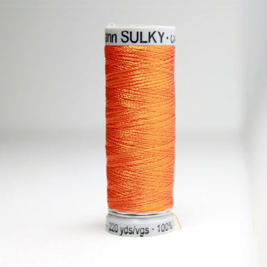 Sulky Rayon 40 Embroidery Thread 1168 Orange from Jaycotts Sewing Supplies