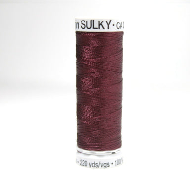 Sulky Rayon 40 Embroidery Thread 1189 Deep Eggplant from Jaycotts Sewing Supplies