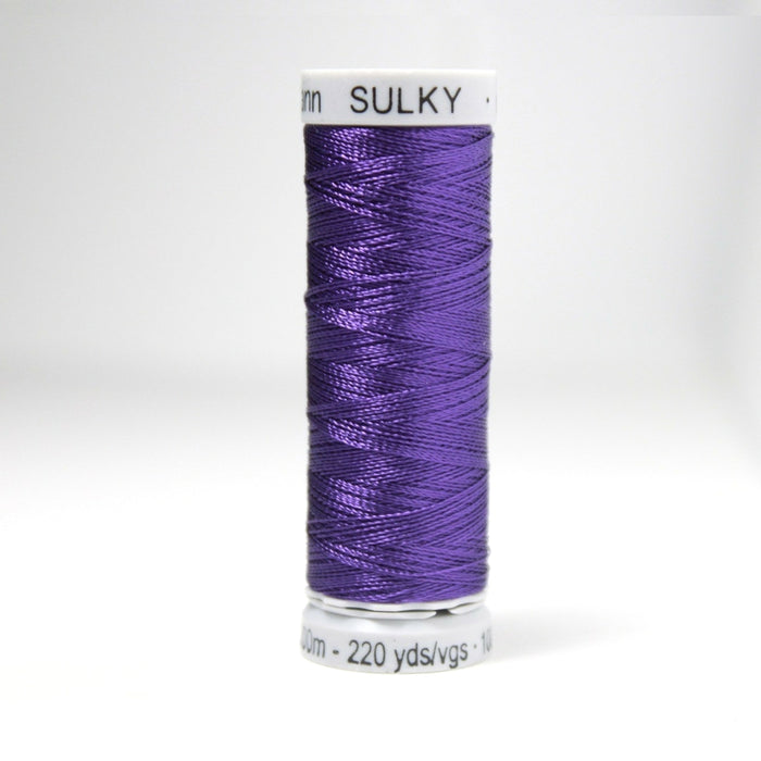 Sulky Rayon 40 Embroidery Thread 1195 Dark Purple from Jaycotts Sewing Supplies