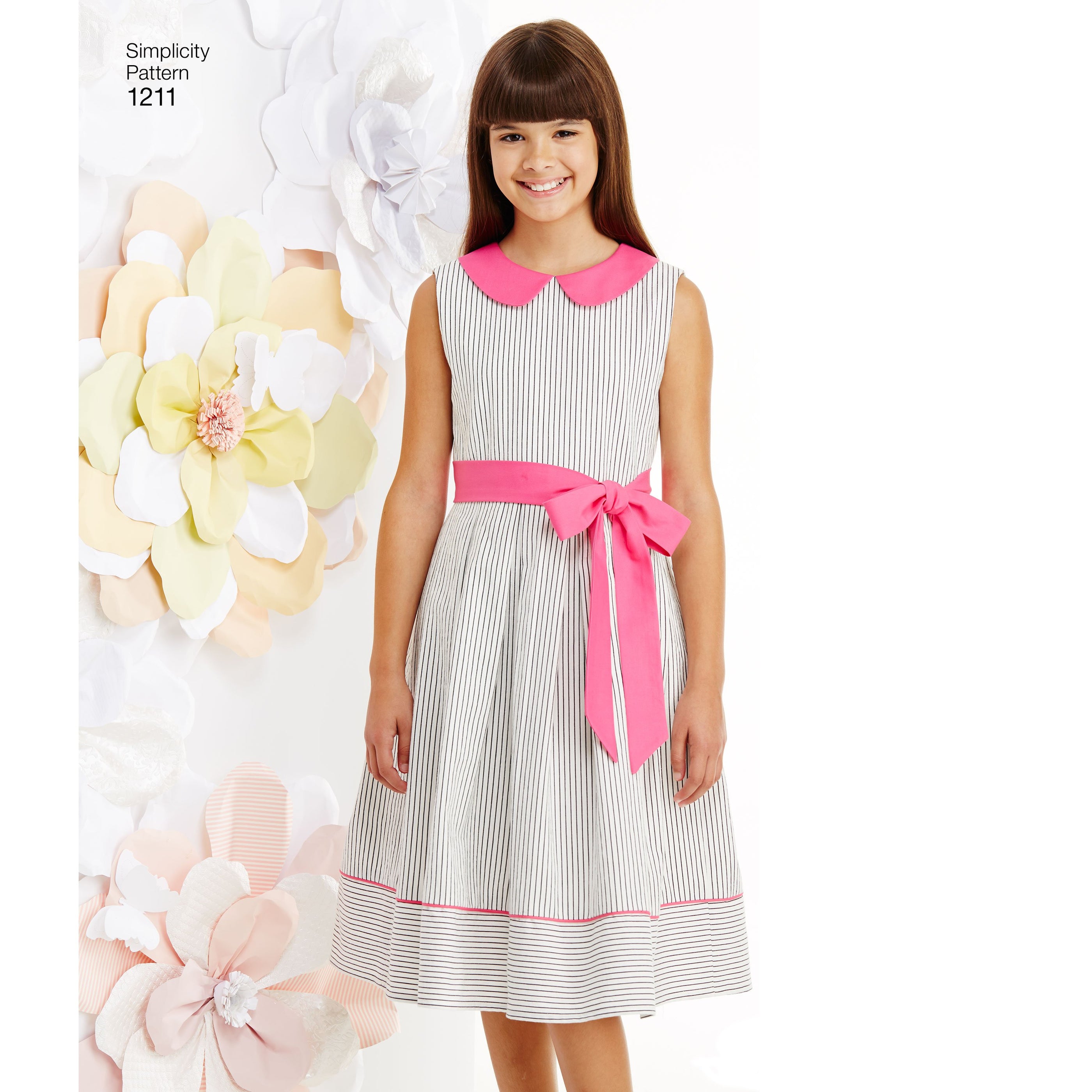 Simplicity Pattern: S1211 Girls' Dresses — jaycotts.co.uk - Sewing Supplies