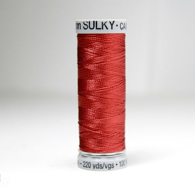 Sulky Rayon 40 Embroidery Thread 1216 Maple Red from Jaycotts Sewing Supplies
