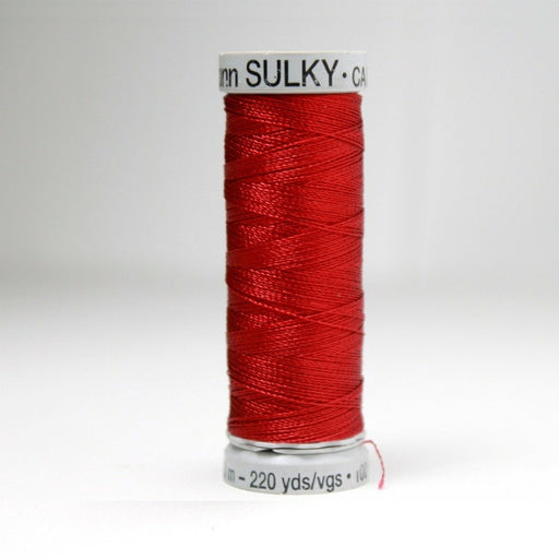 Sulky Rayon 40 Embroidery Thread 1263 Scarlet from Jaycotts Sewing Supplies