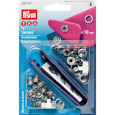 Prym Jersey Press Fasteners - Ring Style from Jaycotts Sewing Supplies