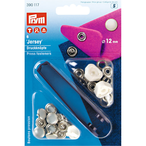 Prym Press Fasteners - Pearl 12mm from Jaycotts Sewing Supplies