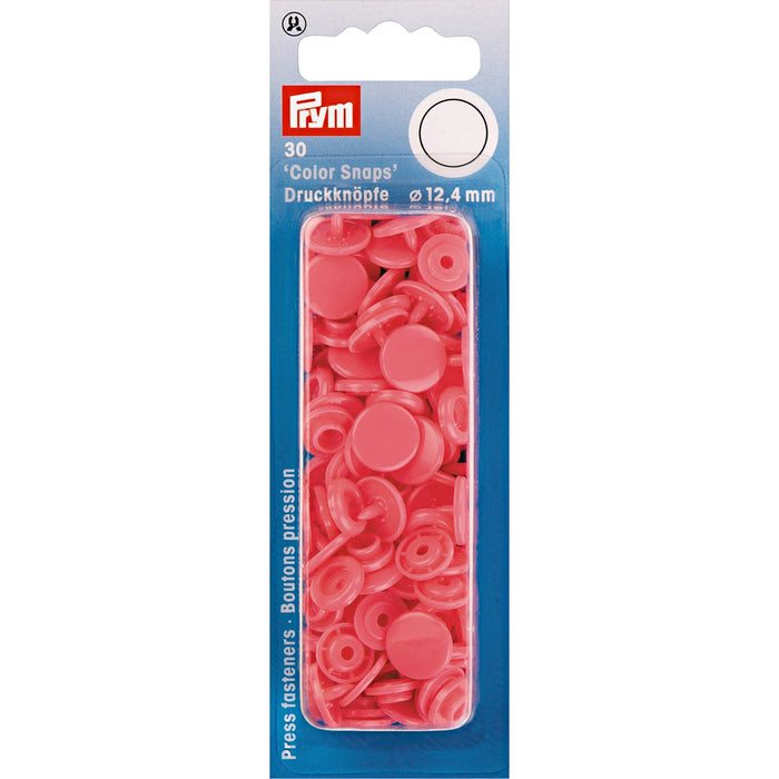 Prym Colour Snaps - Raspberry from Jaycotts Sewing Supplies