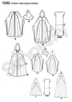 Simplicity Pattern: S1582 Misses, Men and Teen Mystical Costumes ...