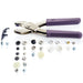 Prym Press fastener assortment and  vario pliers kit | 651420 from Jaycotts Sewing Supplies