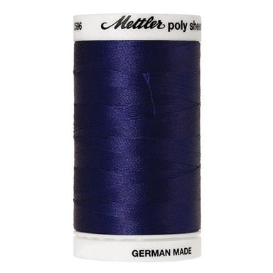 Polysheen Embroidery Thread 800m #3102 Dark Blue from Jaycotts Sewing Supplies