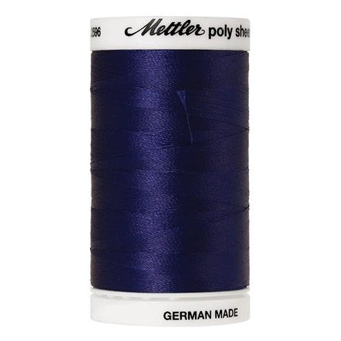 Polysheen Embroidery Thread 800m #3110 Dark Blue from Jaycotts Sewing Supplies