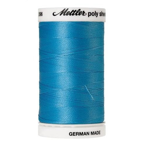 Polysheen Embroidery Thread 800m #3910 Crystal Blue from Jaycotts Sewing Supplies
