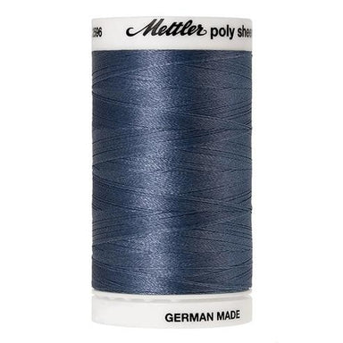 Polysheen Embroidery Thread 800m #3953 Blue steel from Jaycotts Sewing Supplies