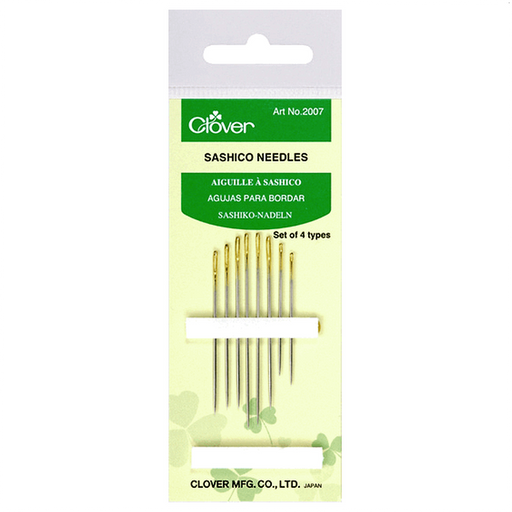 Clover 2007 Sashico Needles from Jaycotts Sewing Supplies