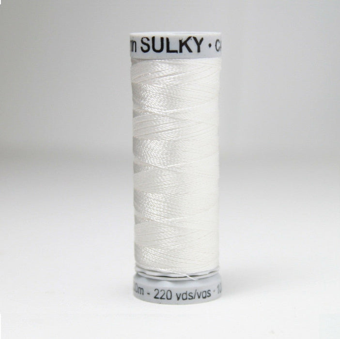 Sulky Rayon 40 Embroidery Thread 1002 Off White from Jaycotts Sewing Supplies