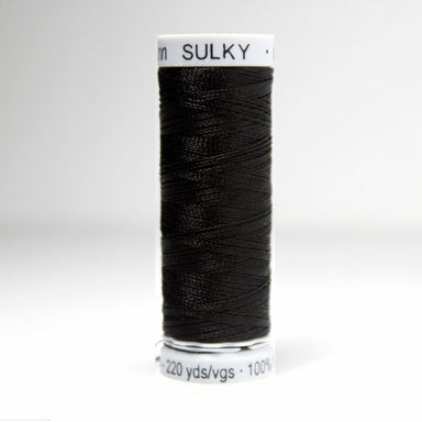 Sulky Rayon 40 Embroidery Thread 1005 Black from Jaycotts Sewing Supplies