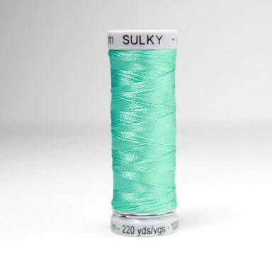 Sulky Rayon 40 Embroidery Thread 1045 Light Teal from Jaycotts Sewing Supplies