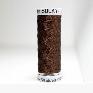 Sulky Rayon 40 Embroidery Thread 1059 Dark Brown from Jaycotts Sewing Supplies