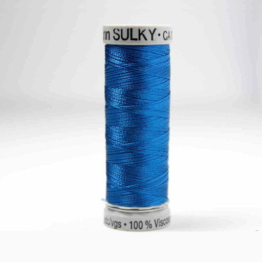 Sulky Rayon 40 Embroidery Thread 1076 Royal Blue from Jaycotts Sewing Supplies