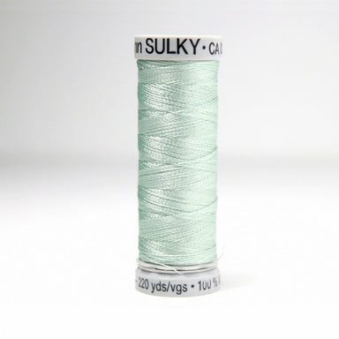 Sulky Rayon 40 Embroidery Thread 1077 Jade Tint from Jaycotts Sewing Supplies