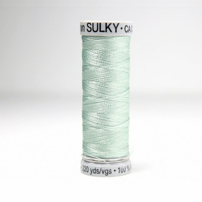 Sulky Rayon 40 Embroidery Thread 1077 Jade Tint from Jaycotts Sewing Supplies