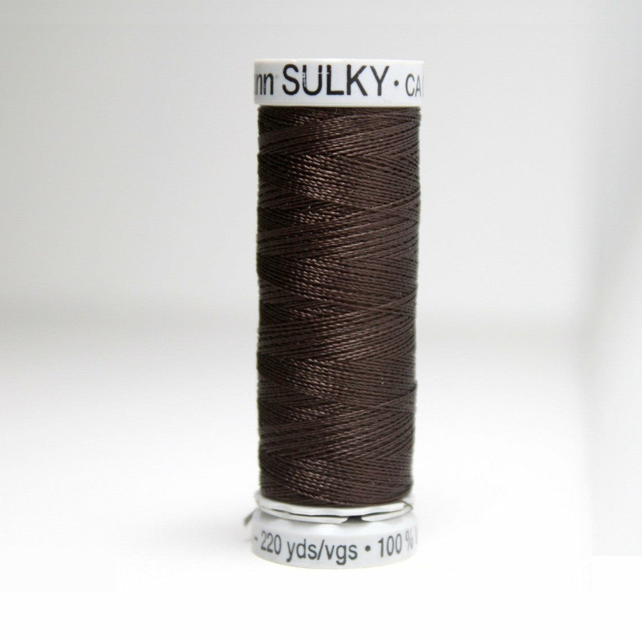 Sulky Rayon 40 Embroidery Thread 1131 Very Dark Brown from Jaycotts Sewing Supplies