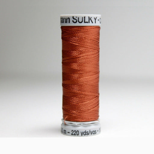 Sulky Rayon 40 Embroidery Thread 1158 Warm Brown from Jaycotts Sewing Supplies