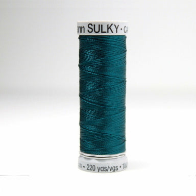 Sulky Rayon 40 Embroidery Thread 1162 Deep Teal from Jaycotts Sewing Supplies