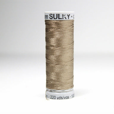 Sulky Rayon 40 Embroidery Thread 1180 Medium Taupe from Jaycotts Sewing Supplies