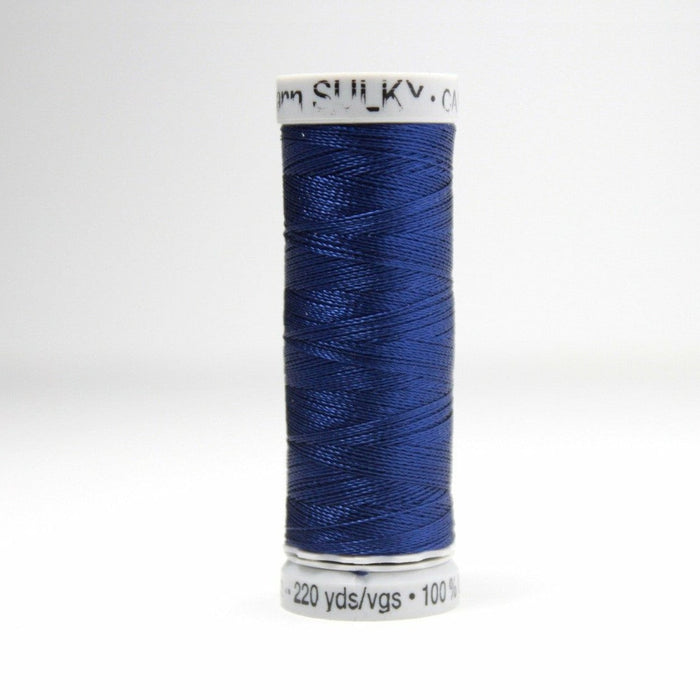 Sulky Rayon 40 Embroidery Thread 1197 Medium Navy from Jaycotts Sewing Supplies