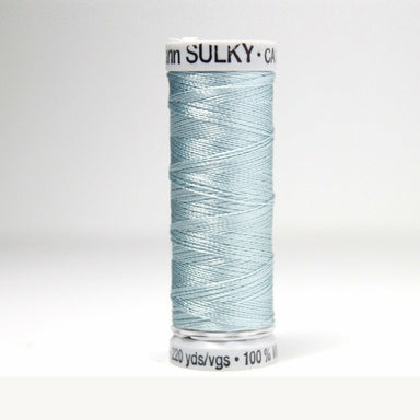 Sulky Rayon 40 Embroidery Thread 1203 Light Weathered Blue from Jaycotts Sewing Supplies