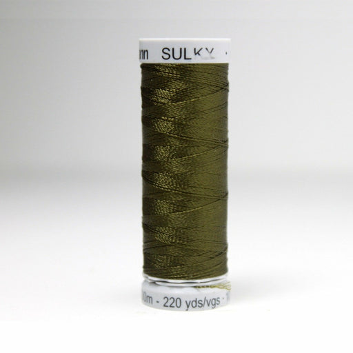 Sulky Rayon 40 Embroidery Thread 1210 Dark Army Green from Jaycotts Sewing Supplies