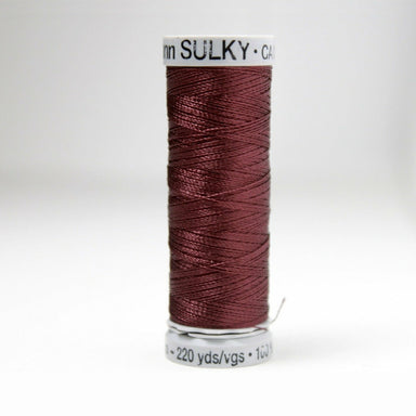 Sulky Rayon 40 Embroidery Thread 1214 Chestnut from Jaycotts Sewing Supplies