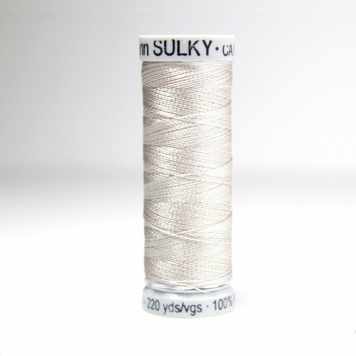 Gutermann Sulky Rayon 40 Embroidery Thread #1218 Silver Grey — jaycotts ...