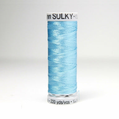 Sulky Rayon 40 Embroidery Thread 1222 Light Baby Blue from Jaycotts Sewing Supplies