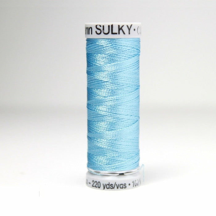 Sulky Rayon 40 Embroidery Thread 1222 Light Baby Blue from Jaycotts Sewing Supplies