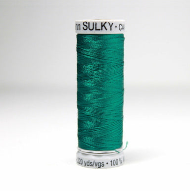 Sulky Rayon 40 Embroidery Thread 1230 Dark Teal from Jaycotts Sewing Supplies