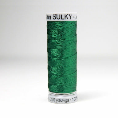 Sulky Rayon 40 Embroidery Thread 1232 Classic Green from Jaycotts Sewing Supplies