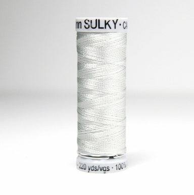 Sulky Rayon 40 Embroidery Thread 1236 Light Silver from Jaycotts Sewing Supplies