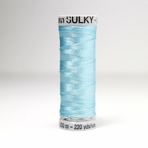 Sulky Rayon 40 Embroidery Thread 1248 Medium Pastel Blue from Jaycotts Sewing Supplies